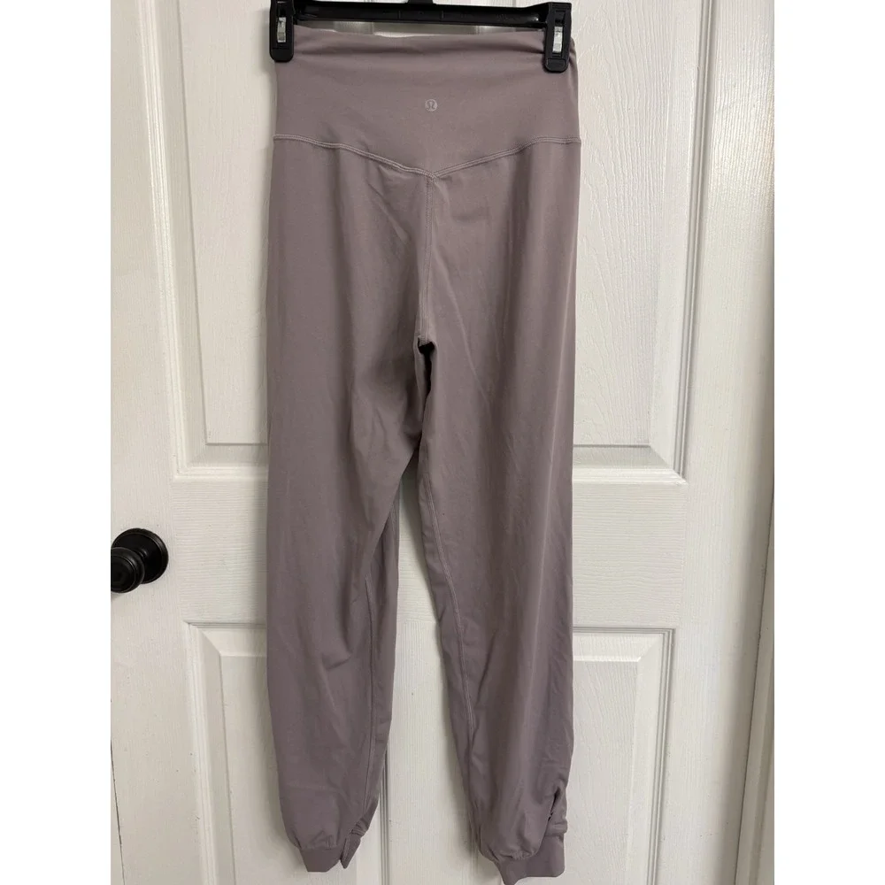 Lululemon Align High Rise Jogger Leggings Pant Vent Violet Verbena Yoga Women 4